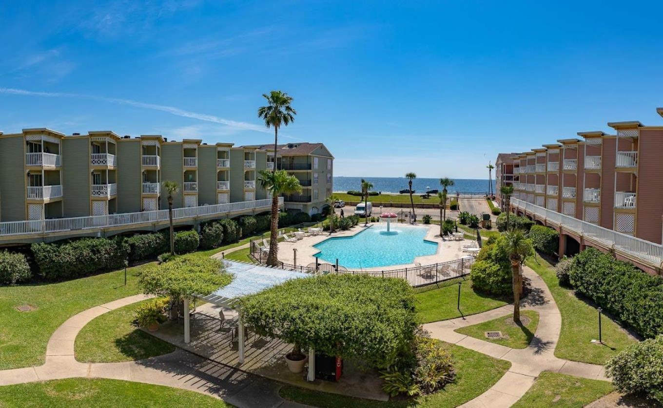 Charming Waterfront Condo Galveston Exterior photo